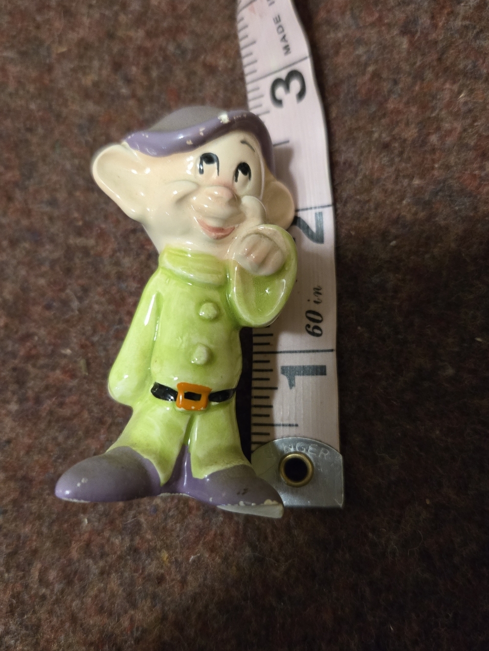 Dopey Disney Japan Figurine Porcelain